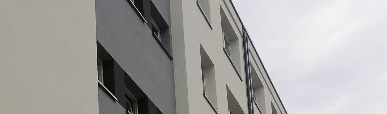 Postęp prac termomodernizacyjnych budynku przy ul. Bytomskiej 5abc