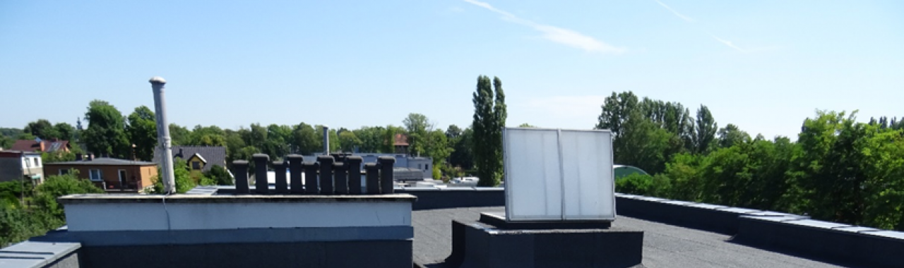 Żywiecka 21, 21A, 21B - remont pokrycia dachowego